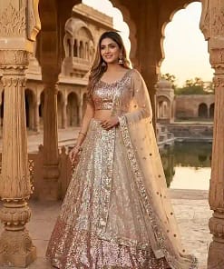 Premium Butterfly Soft Net Designer Lehenga