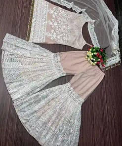 Soft Net Sequin Palazzo Suit Set 9 Soft Net Sequin Palazzo Suit Set - Image 5