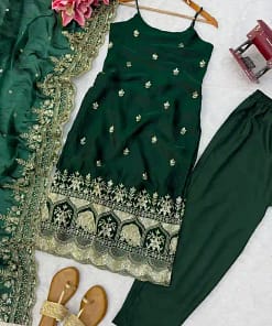Fendy Silk Thread & Sequin Anarkali Set 24 Fendy Silk Thread & Sequin Anarkali Set - Image 10