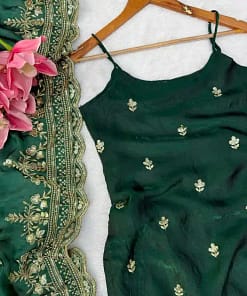 Fendy Silk Thread & Sequin Anarkali Set 25 Fendy Silk Thread & Sequin Anarkali Set - Image 11