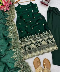 Fendy Silk Thread & Sequin Anarkali Set 23 Fendy Silk Thread & Sequin Anarkali Set - Image 9