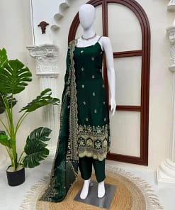 Fendy Silk Thread & Sequin Anarkali Set 16 Fendy Silk Thread & Sequin Anarkali Set - Image 2