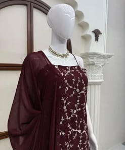 Flux Georgette Thread & Sequins 3-Piece Suit Set 22 Flux Georgette Thread & Sequins 3-Piece Suit Set - Image 7