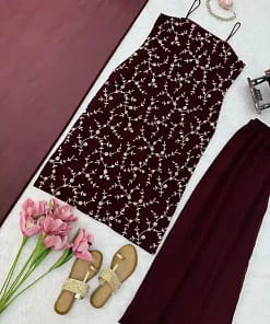 Flux Georgette Thread & Sequins 3-Piece Suit Set 20 Flux Georgette Thread & Sequins 3-Piece Suit Set - Image 5
