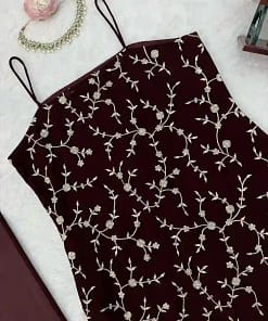Flux Georgette Thread & Sequins 3-Piece Suit Set 17 Flux Georgette Thread & Sequins 3-Piece Suit Set - Image 2