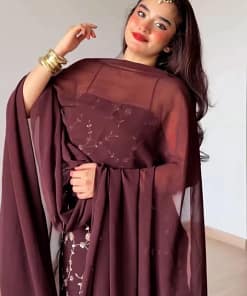 Flux Georgette Thread & Sequins 3-Piece Suit Set 24 Flux Georgette Thread & Sequins 3-Piece Suit Set - Image 9