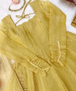 Ethnic Gown and Pant Set 24 Ethnic Gown and Pant Set - Image 11
