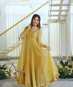 Ethnic Gown and Pant Set 19 Ethnic Gown and Pant Set - Image 6