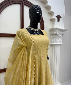 Ethnic Gown and Pant Set 26 Ethnic Gown and Pant Set - Image 13