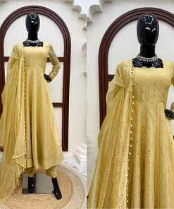 Ethnic Gown and Pant Set 21 Ethnic Gown and Pant Set - Image 8