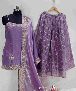Heavy Jimy Silk Organza Suit Set 13 Heavy Jimy Silk Organza Suit Set - Image 5