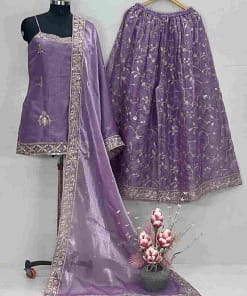 Heavy Jimy Silk Organza Suit Set 12 Heavy Jimy Silk Organza Suit Set - Image 4