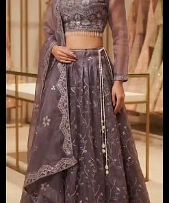 Fully Stitched Fendy Silk Designer Lehenga