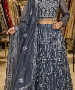 Fully Stitched Fendy Silk Designer Lehenga 20 Fully Stitched Fendy Silk Designer Lehenga - Image 9