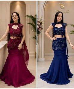 Sequins Lehenga Choli Set