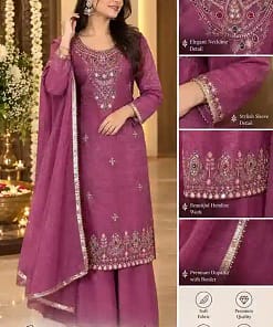 Festive Handcrafted Kurti & Palazzo Set 13 Festive Handcrafted Kurti & Palazzo Set - Image 7