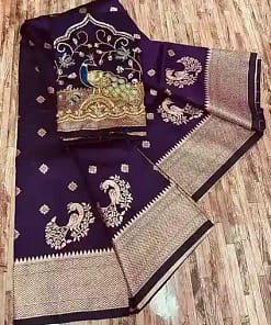 Kalanjali Original Paithani Pure Silk Saree with Handwork 15 Kalanjali Original Paithani Pure Silk Saree with Handwork - Image 3
