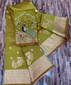 Kalanjali Original Paithani Pure Silk Saree with Handwork 19 Kalanjali Original Paithani Pure Silk Saree with Handwork - Image 7