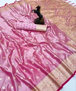 Royal Banarasi Satin Mashroo Silk Saree