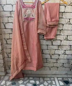 Trending A-Line Cut Salsa Silk 3-Piece Set 33 Trending A-Line Cut Salsa Silk 3-Piece Set - Image 16