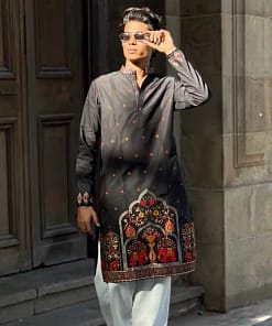 Royal Hathi Silk Kurta 6 Royal Hathi Silk Kurta - Image 3