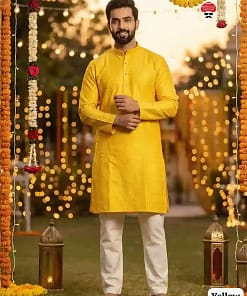 Shubh Silk Jacquard Kurta Pyjama Set 18 Shubh Silk Jacquard Kurta Pyjama Set - Image 7