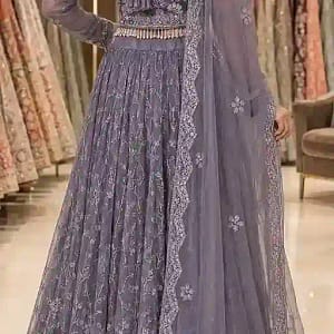 Fully Stitched Fendy Silk Designer Lehenga - Image 12