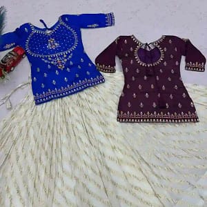 Festival Special Vichitra Silk Lehenga Choli
