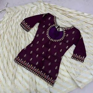 Festival Special Vichitra Silk Lehenga Choli - Image 8