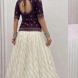 Festival Special Vichitra Silk Lehenga Choli - Image 4