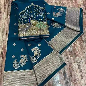 Kalanjali Original Paithani Pure Silk Saree with Handwork - Image 13