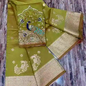 Kalanjali Original Paithani Pure Silk Saree with Handwork - Image 11