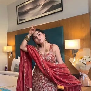 Simmer Silk Thread & Sequin Sharara Suit Set - Image 2