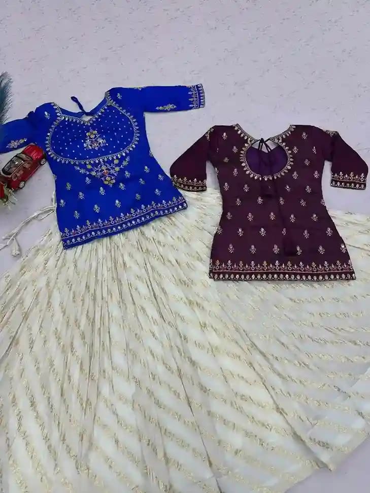 Festival Special Vichitra Silk Lehenga Choli