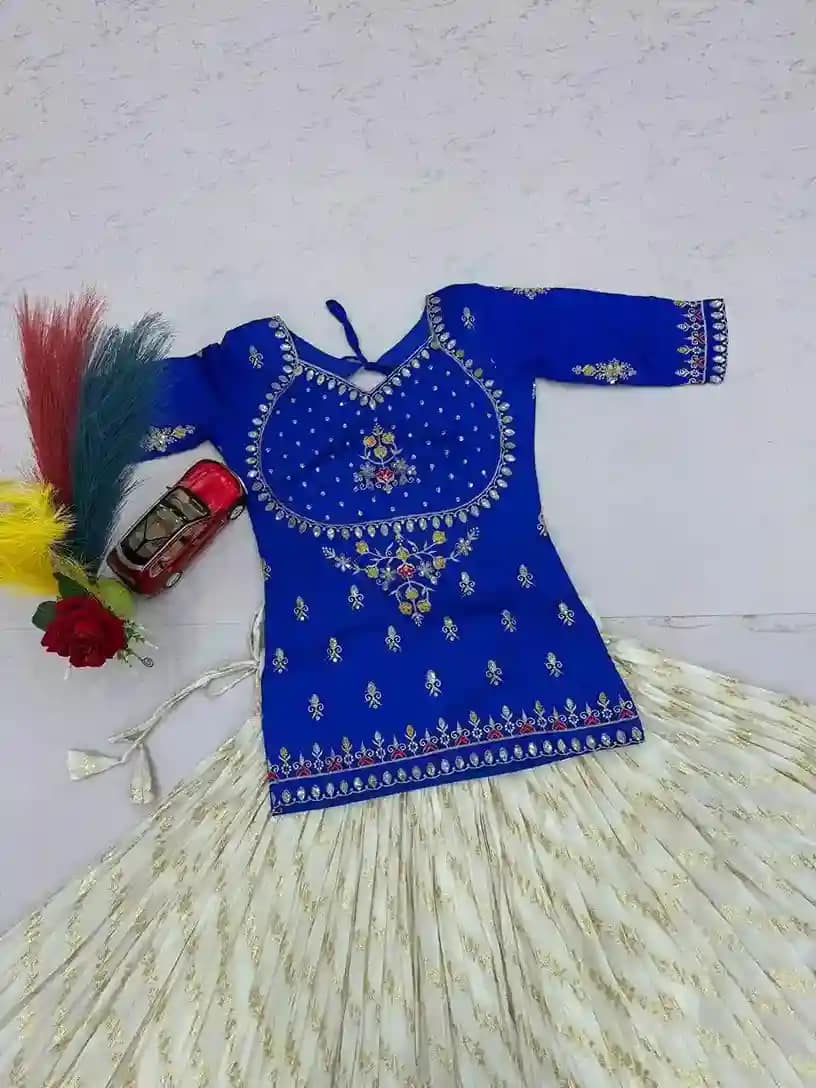 Festival Special Vichitra Silk Lehenga Choli - Image 6